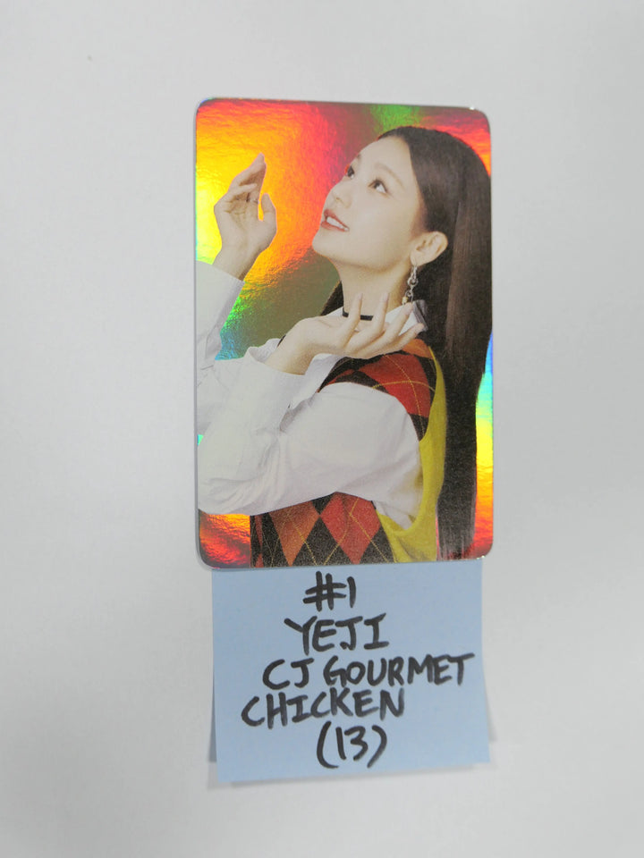 Itzy - GOURMET Chicken Promotional Hologram Photocard - HALLYUSUPERSTORE