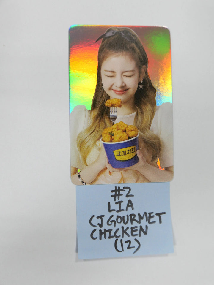 Itzy - GOURMET Chicken Promotional Hologram Photocard - HALLYUSUPERSTORE