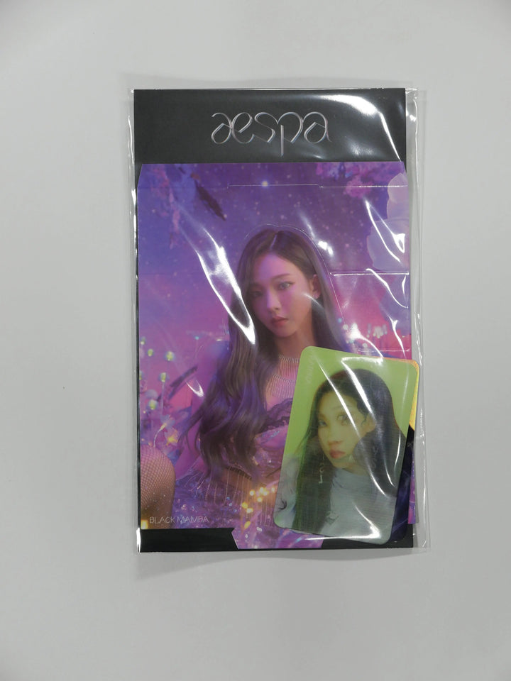 Aespa 'Black Mamba' -LENTICULAR PHOTO CARD SET - HALLYUSUPERSTORE