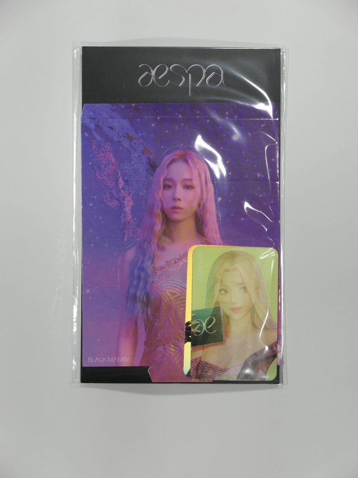 Aespa 'Black Mamba' -LENTICULAR PHOTO CARD SET - HALLYUSUPERSTORE