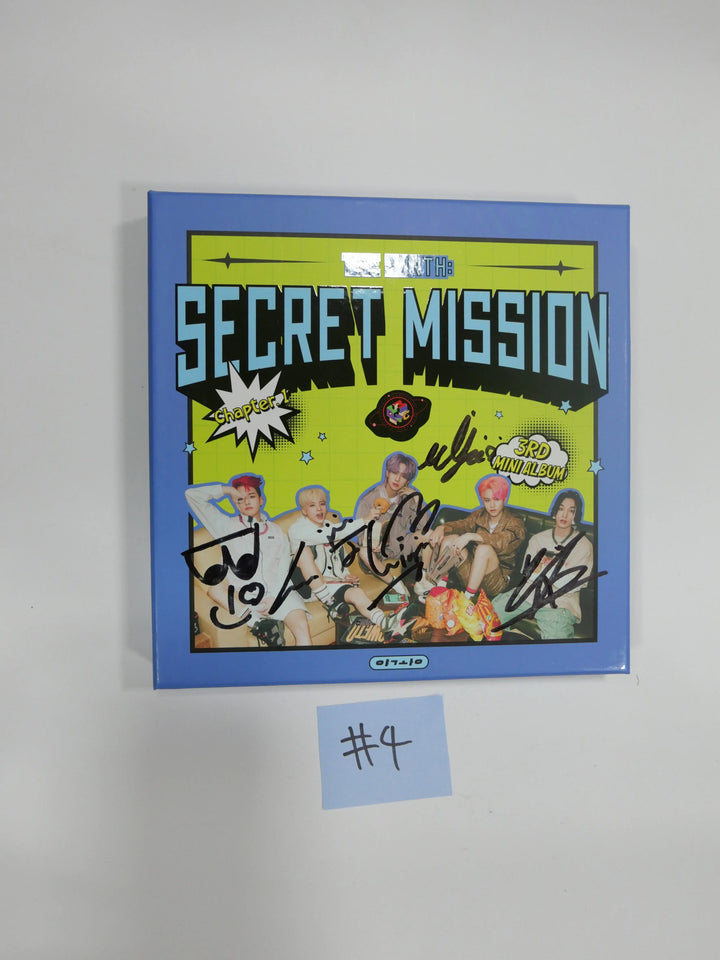 MCND "Secret Mission" 3rd mini - Hand Autographed(Signed) Promo Album - HALLYUSUPERSTORE