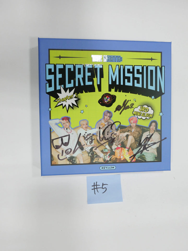 MCND "Secret Mission" 3rd mini - Hand Autographed(Signed) Promo Album - HALLYUSUPERSTORE