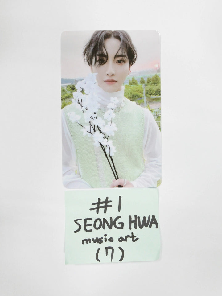 Ateez 'Zero Fever Part 3' - Music Art Luckydraw PVC Photocard - HALLYUSUPERSTORE