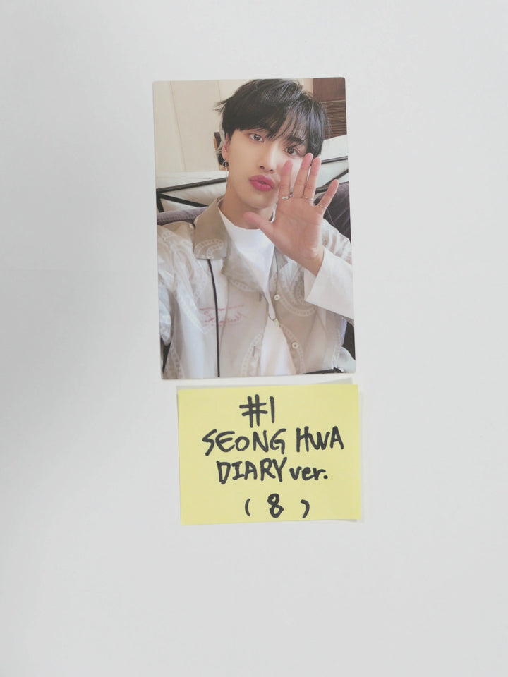 Ateez 'Zero Fever Part 3' - Official Photocard (Diary Ver.) - HALLYUSUPERSTORE