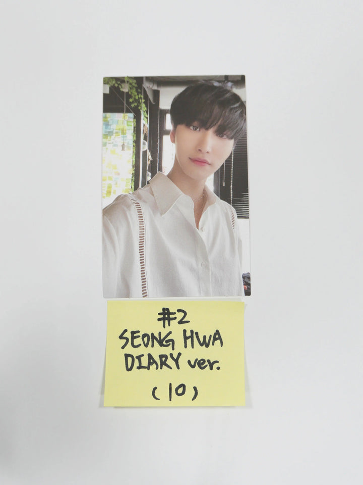 Ateez 'Zero Fever Part 3' - Official Photocard (Diary Ver.) - HALLYUSUPERSTORE