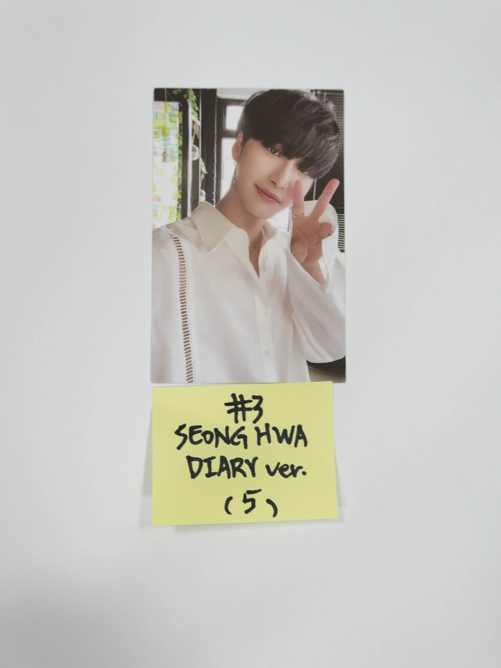 Ateez 'Zero Fever Part 3' - Official Photocard (Diary Ver.) - HALLYUSUPERSTORE