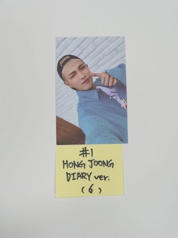Ateez 'Zero Fever Part 3' - Official Photocard (Diary Ver.) - HALLYUSUPERSTORE