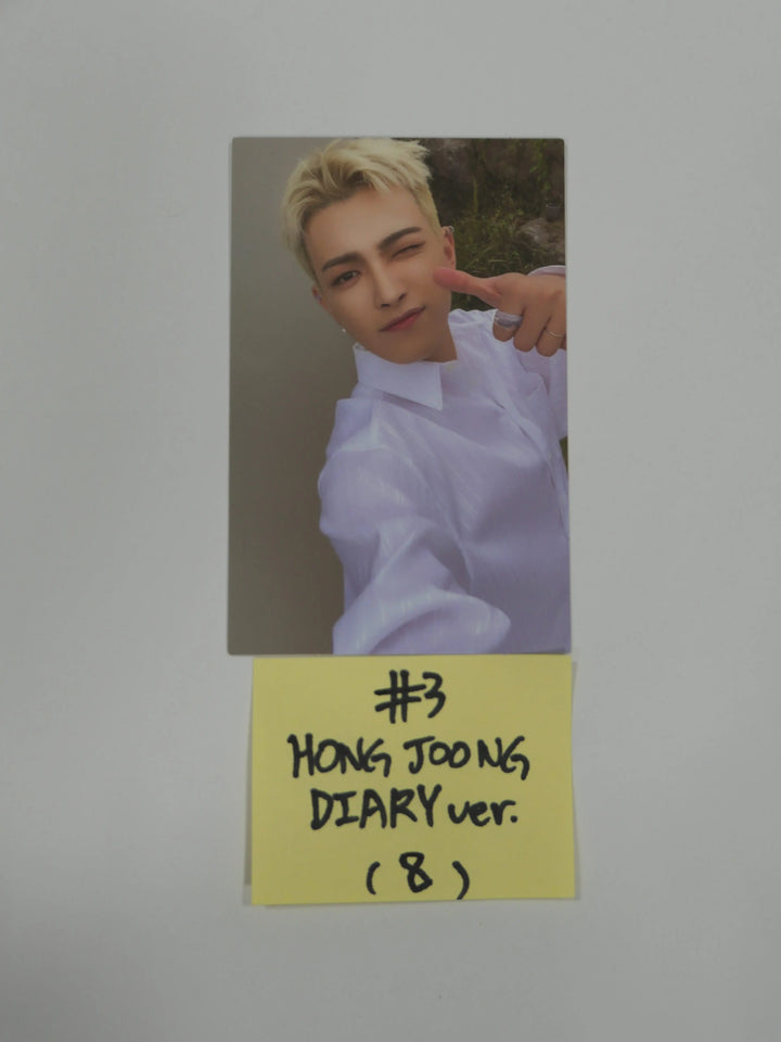 Ateez 'Zero Fever Part 3' - Official Photocard (Diary Ver.) - HALLYUSUPERSTORE