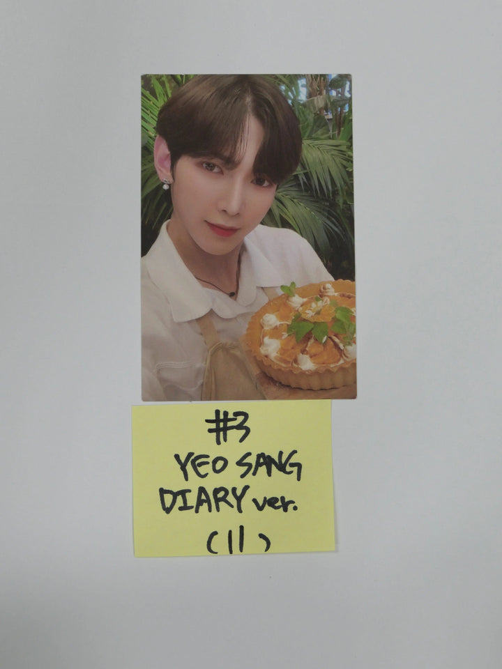 Ateez 'Zero Fever Part 3' - Official Photocard (Diary Ver.) - HALLYUSUPERSTORE