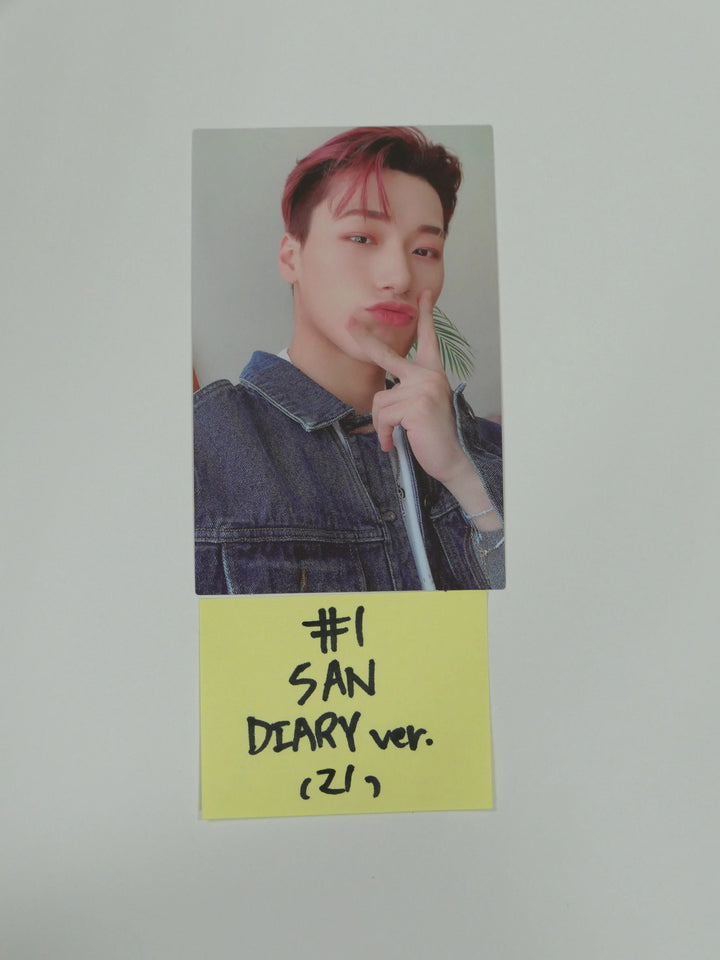 Ateez 'Zero Fever Part 3' - Official Photocard (Diary Ver.) - HALLYUSUPERSTORE
