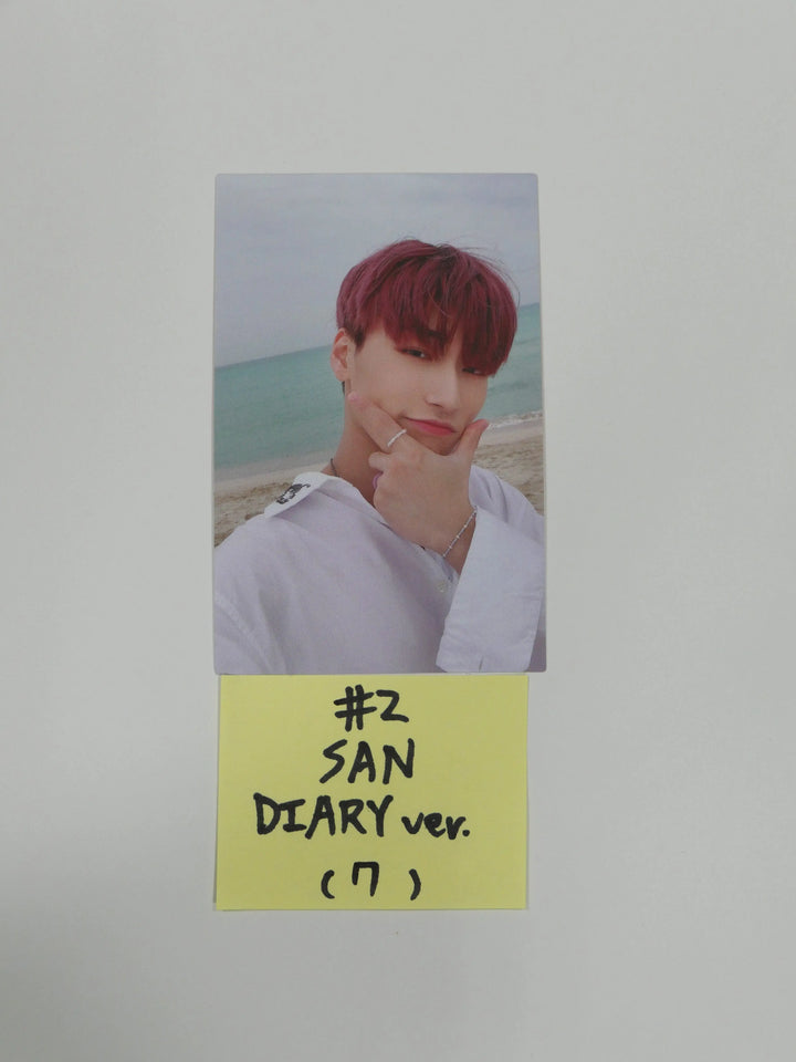 Ateez 'Zero Fever Part 3' - Official Photocard (Diary Ver.) - HALLYUSUPERSTORE