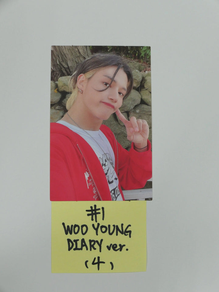 Ateez 'Zero Fever Part 3' - Official Photocard (Diary Ver.) - HALLYUSUPERSTORE