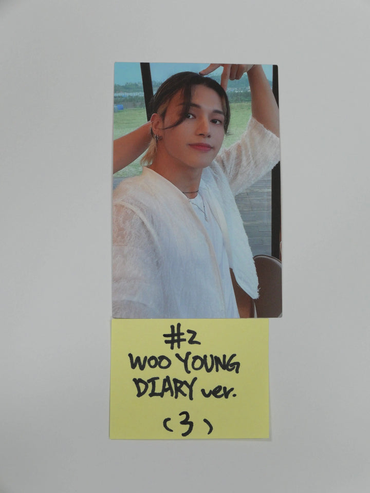 Ateez 'Zero Fever Part 3' - Official Photocard (Diary Ver.) - HALLYUSUPERSTORE