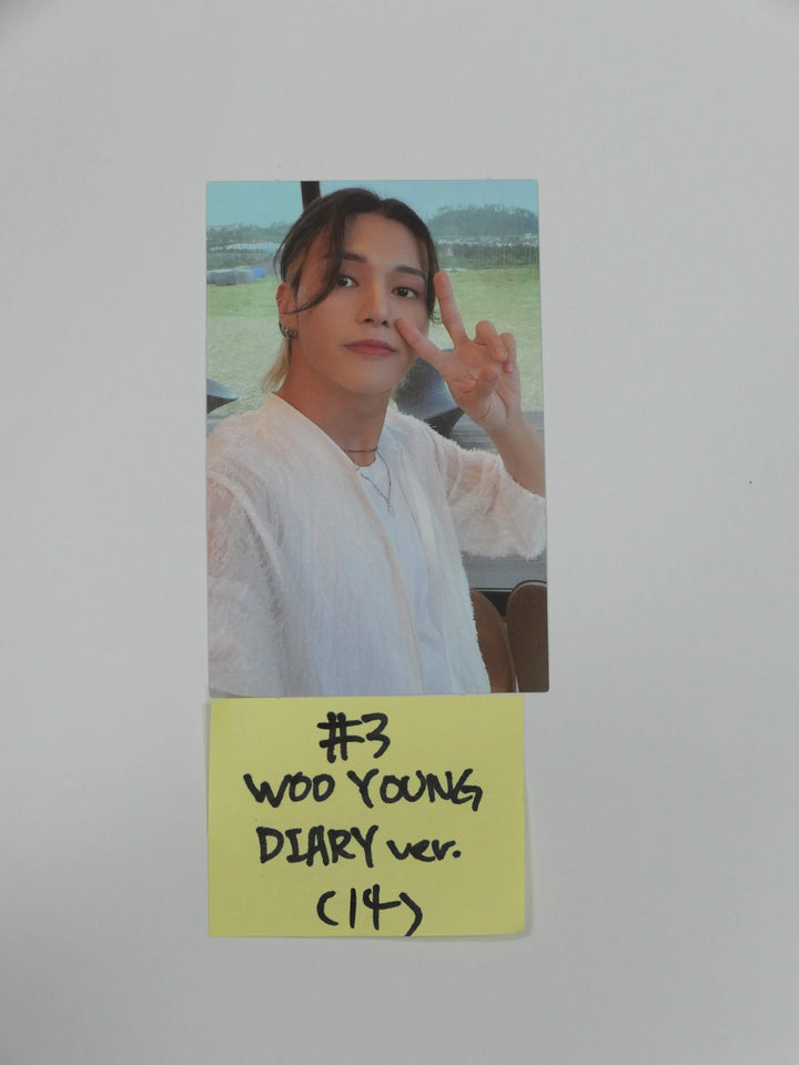 Ateez 'Zero Fever Part 3' - Official Photocard (Diary Ver.) - HALLYUSUPERSTORE
