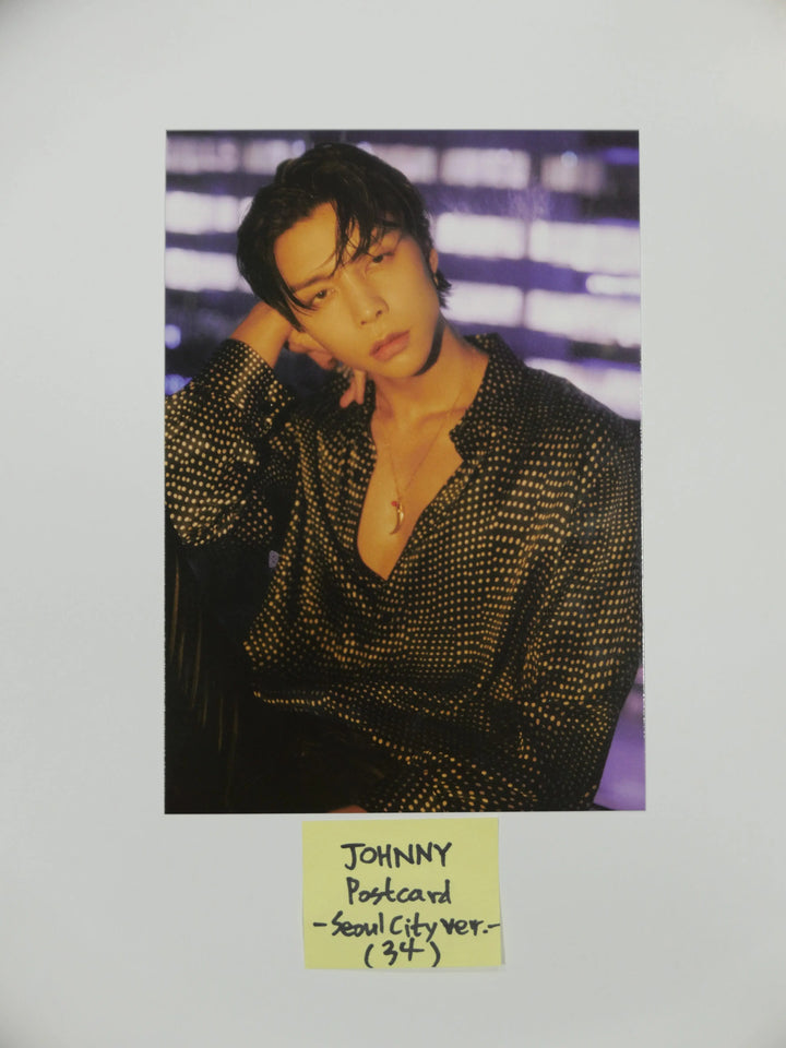 NCT 127 "Sticker" Official Postcard & Sticker (Sticker, Sticky, Seoul City Ver.) - HALLYUSUPERSTORE