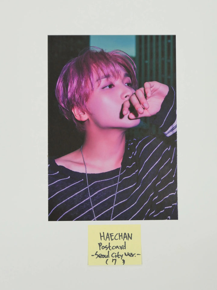 NCT 127 "Sticker" Official Postcard & Sticker (Sticker, Sticky, Seoul City Ver.) - HALLYUSUPERSTORE