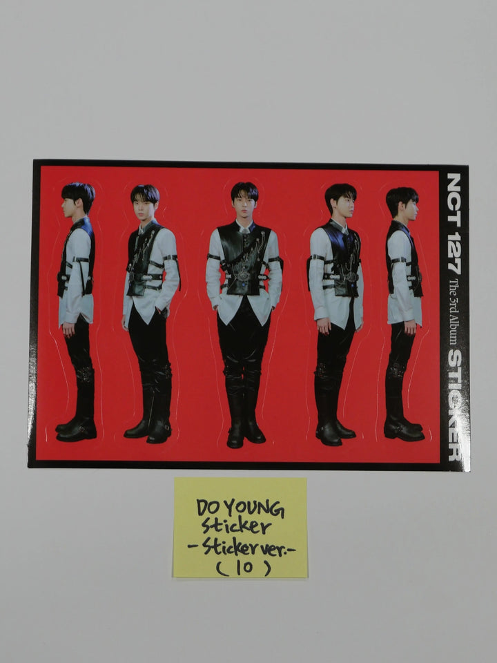 NCT 127 "Sticker" Official Postcard & Sticker (Sticker, Sticky, Seoul City Ver.) - HALLYUSUPERSTORE