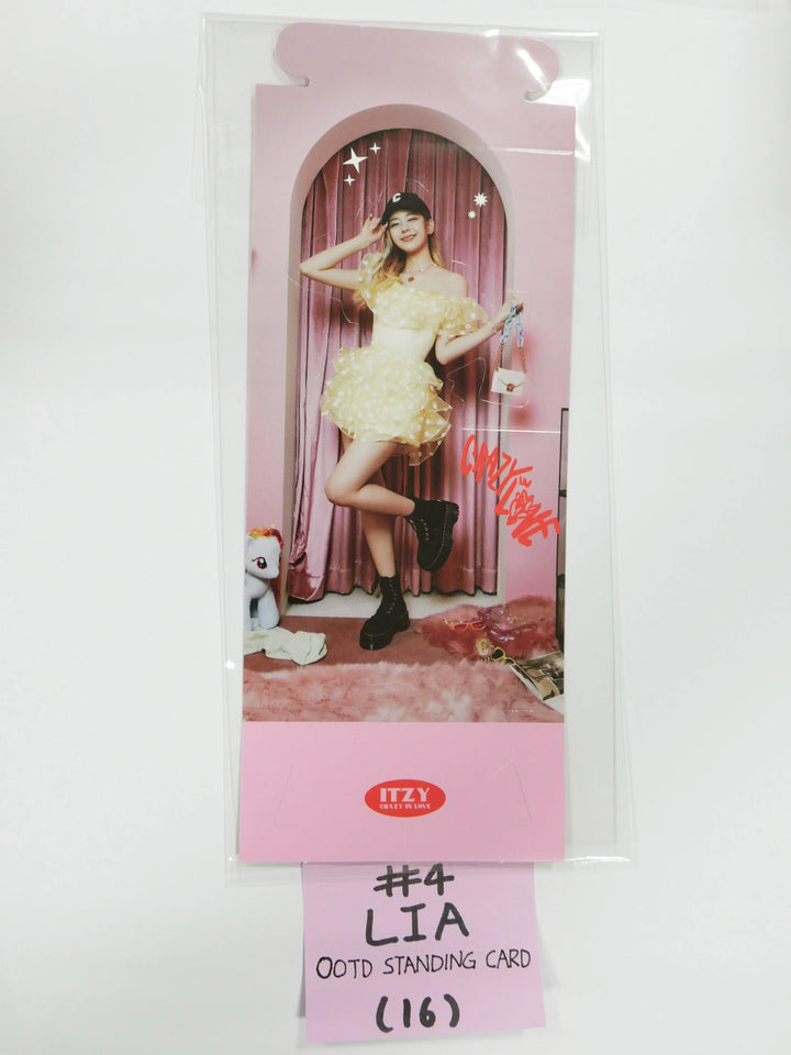 ITZY 'CRAZY IN LOVE' - Standing Card, Polaroid Photocard - HALLYUSUPERSTORE