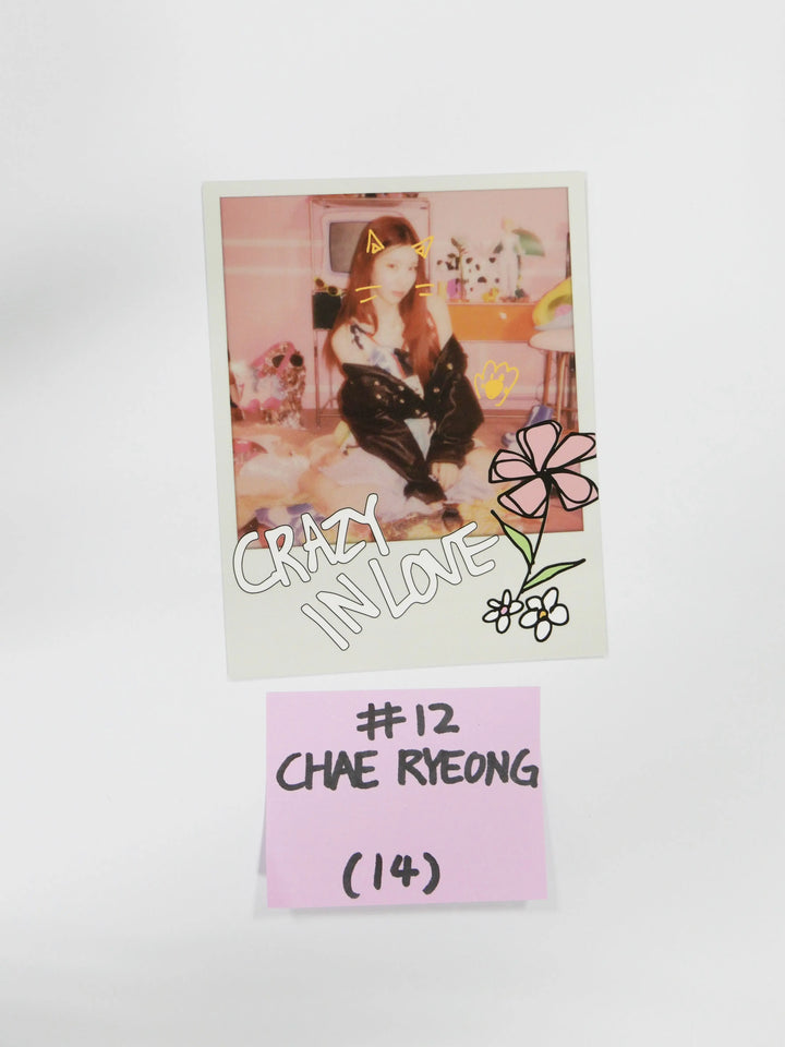 ITZY 'CRAZY IN LOVE' - Standing Card, Polaroid Photocard - HALLYUSUPERSTORE