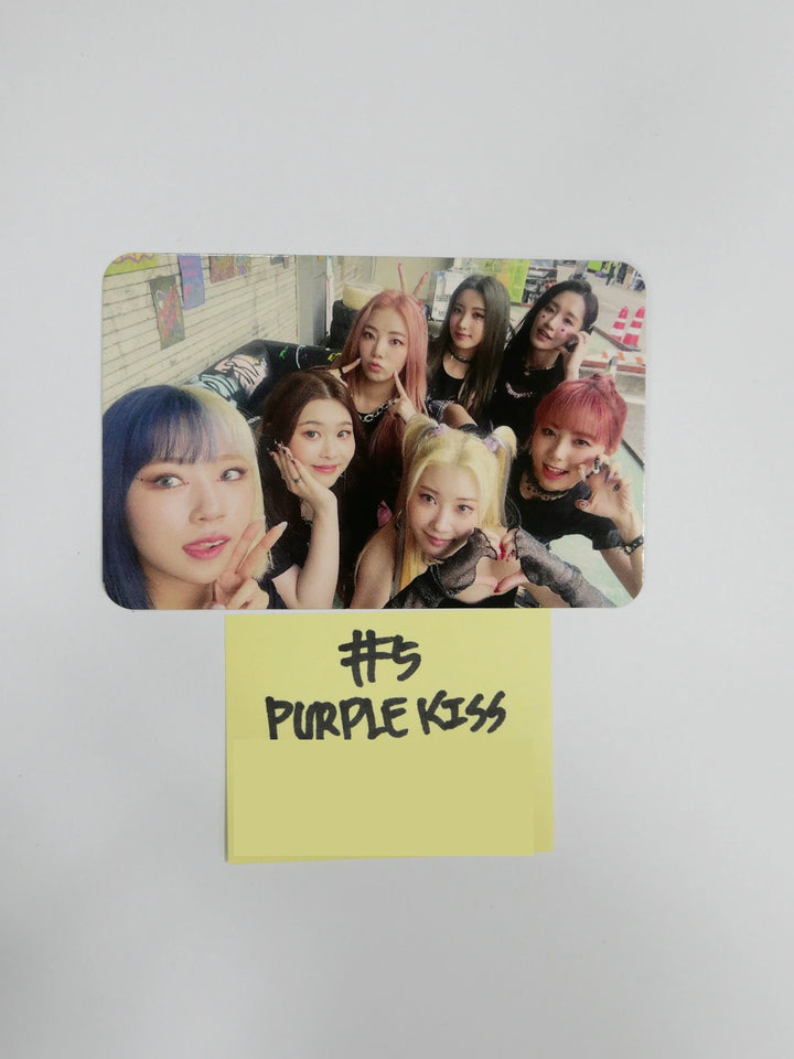 Purple Kiss 'Hide & Seek' - Hand Autographed(Signed) Polaroid, Acrylic Standee (Fansign Winner) - HALLYUSUPERSTORE