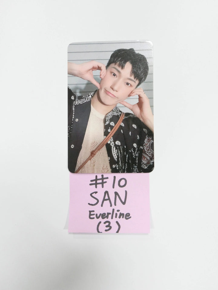 Ateez 'Zero Fever Part 3' - Everline Fansign Event Photocard - HALLYUSUPERSTORE