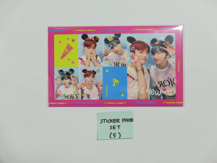 The Boyz - 2021 THRILL-ING MD - Withdrama PVC MINI Pocket Photocard Set, Special Photo Set, Sticker Photo Set (5EA) - HALLYUSUPERSTORE