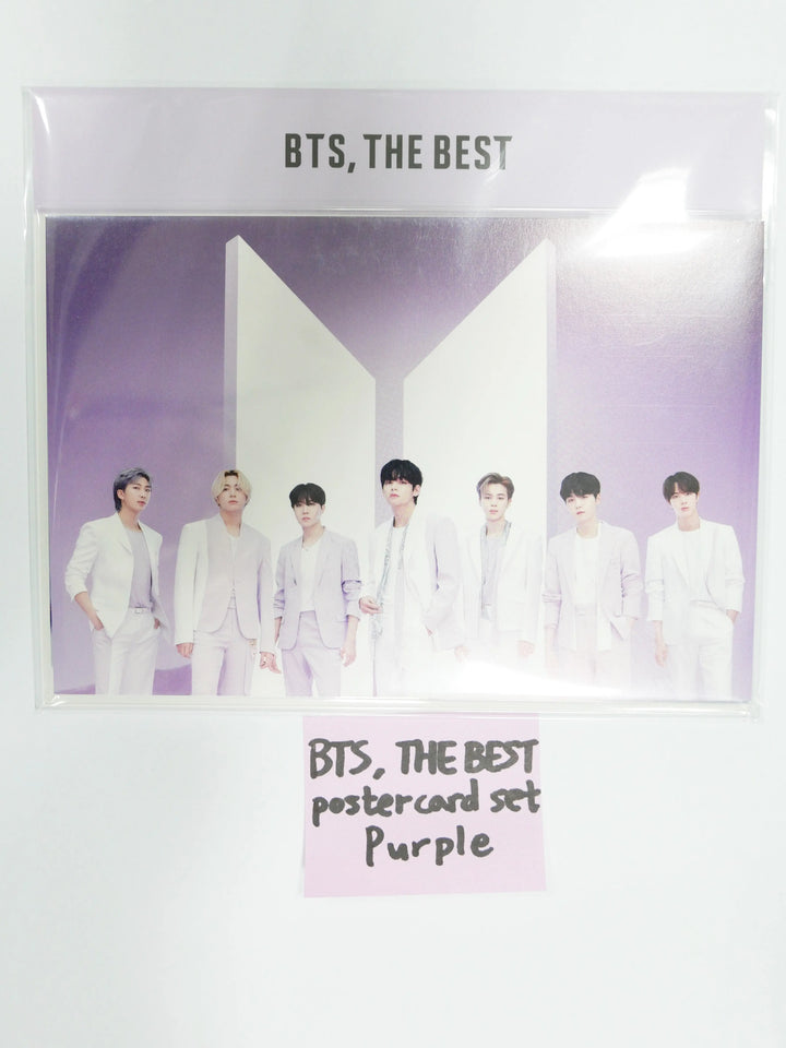 BTS - Weverse The Best Postcard Set (8EA) - HALLYUSUPERSTORE