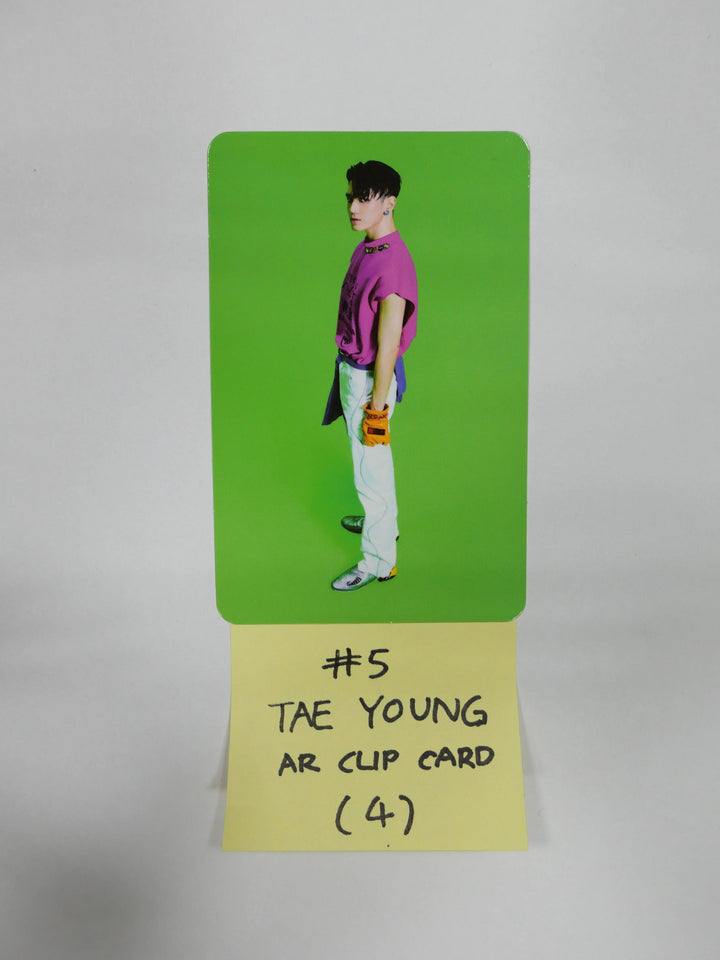 NCT 127 "Sticker" Jewel Case Ver - AR Clip Card, AR Photocard - HALLYUSUPERSTORE
