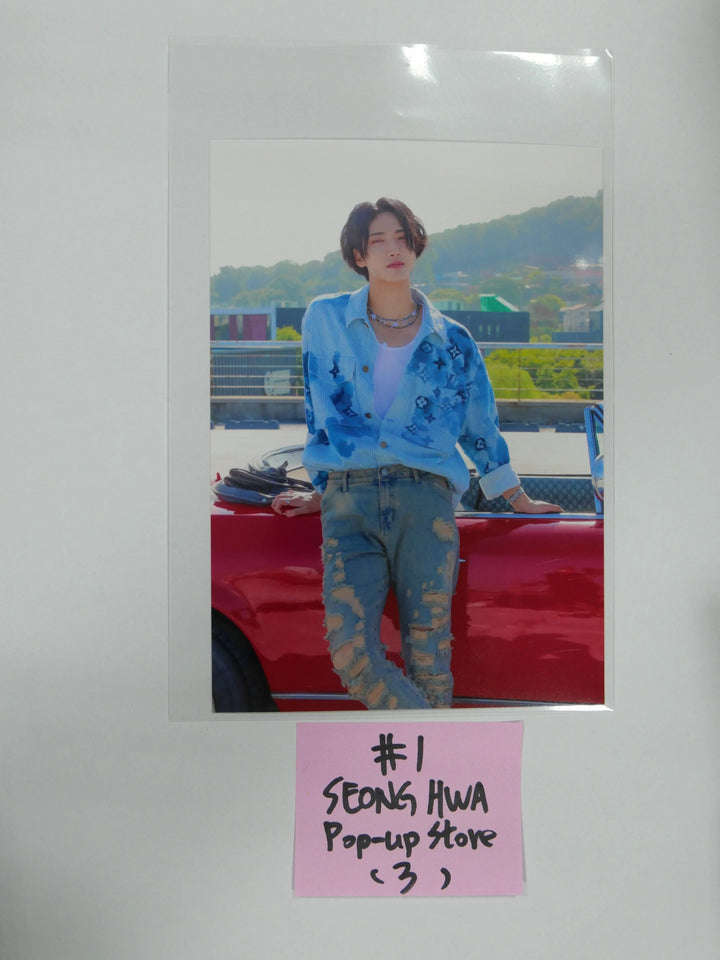 Ateez 'Zero Fever Part 3' - Whosfan CAFE Luckydraw Photo - HALLYUSUPERSTORE