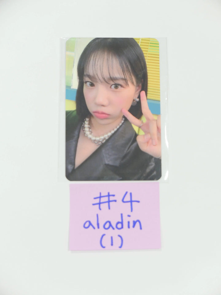 JO YURI (Of IZONE) 'GLASSY' 1st single - Aladin Fansign Event Photocard - HALLYUSUPERSTORE