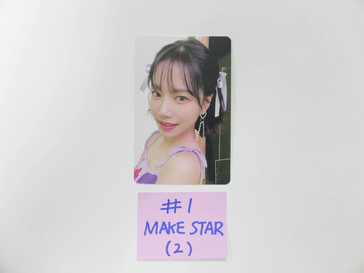 JO YURI (Of IZONE) 'GLASSY' 1st single - Makestar Fansign Event Photocard - HALLYUSUPERSTORE
