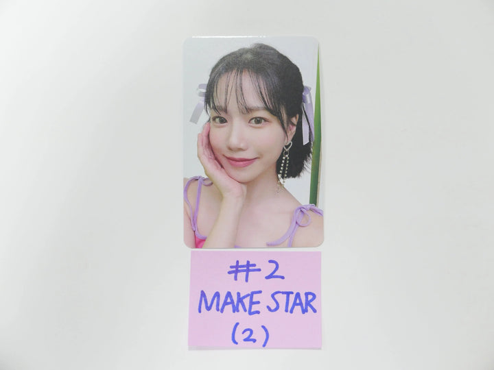 JO YURI (Of IZONE) 'GLASSY' 1st single - Makestar Fansign Event Photocard - HALLYUSUPERSTORE