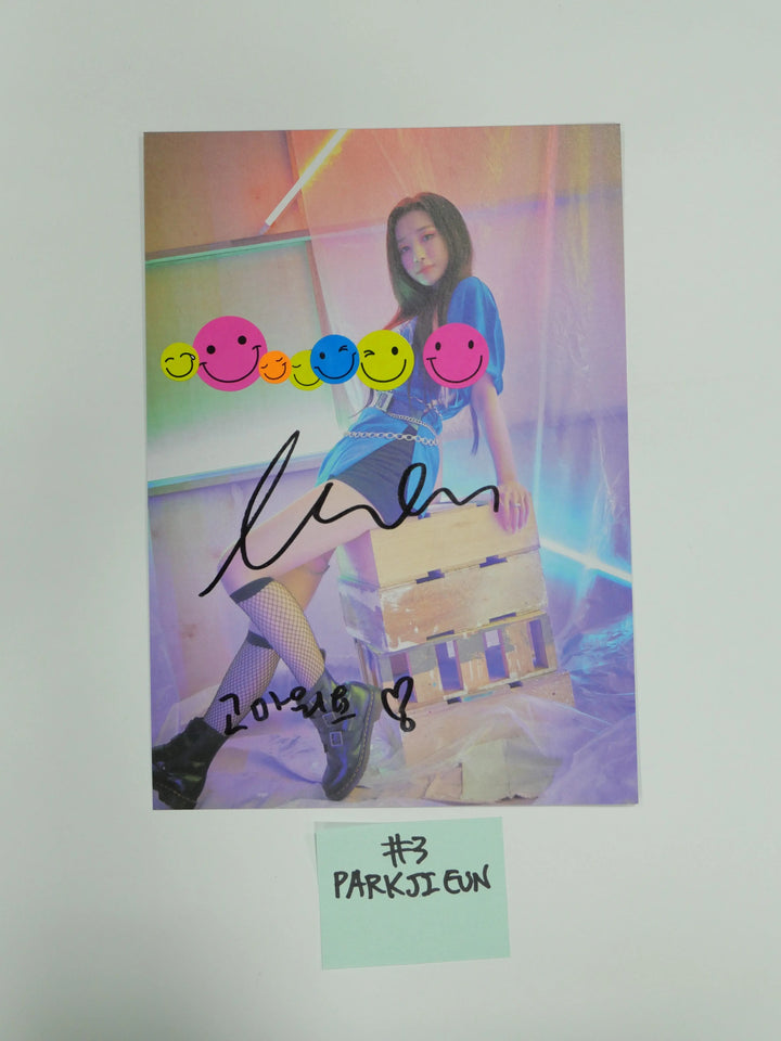 Purple Kiss 'HIDE & SEEK', 'INTO VIOLET' - A Cut Page From Fansign Event Albums - HALLYUSUPERSTORE