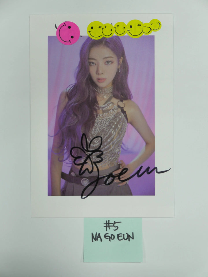 Purple Kiss 'HIDE & SEEK', 'INTO VIOLET' - A Cut Page From Fansign Event Albums - HALLYUSUPERSTORE