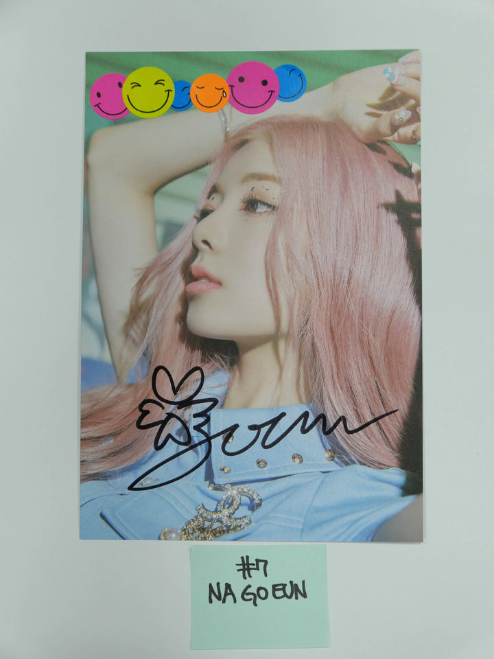 Purple Kiss 'HIDE & SEEK', 'INTO VIOLET' - A Cut Page From Fansign Event Albums - HALLYUSUPERSTORE
