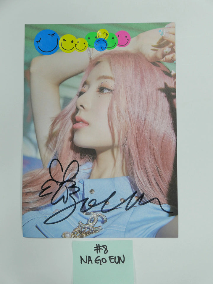 Purple Kiss 'HIDE & SEEK', 'INTO VIOLET' - A Cut Page From Fansign Event Albums - HALLYUSUPERSTORE