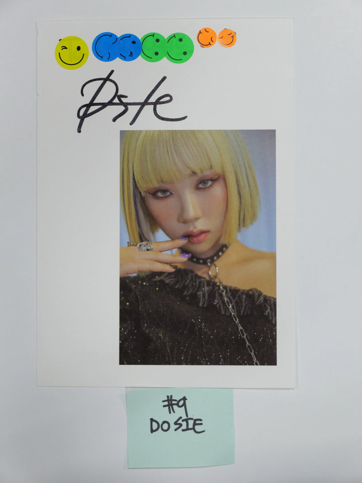 Purple Kiss 'HIDE & SEEK', 'INTO VIOLET' - A Cut Page From Fansign Event Albums - HALLYUSUPERSTORE