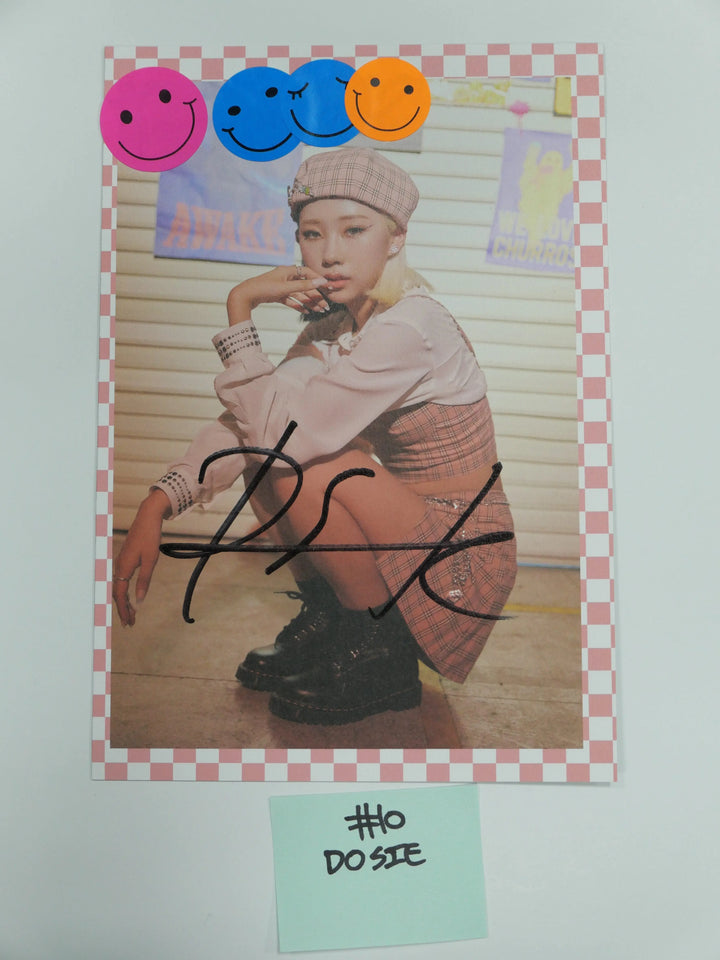 Purple Kiss 'HIDE & SEEK', 'INTO VIOLET' - A Cut Page From Fansign Event Albums - HALLYUSUPERSTORE