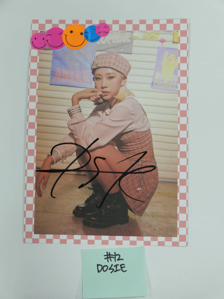 Purple Kiss 'HIDE & SEEK', 'INTO VIOLET' - A Cut Page From Fansign Event Albums - HALLYUSUPERSTORE