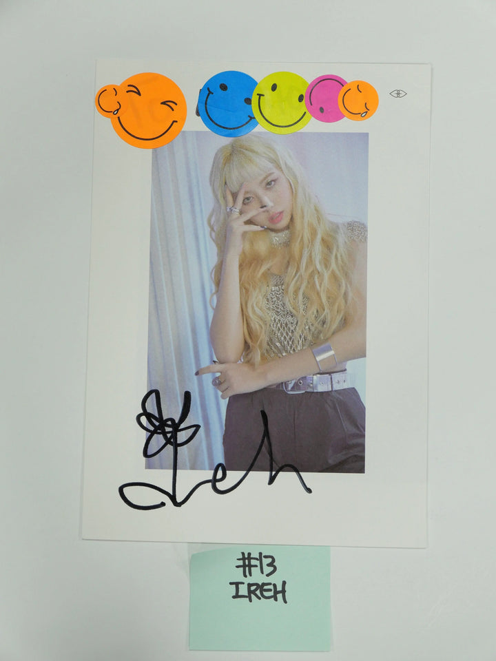 Purple Kiss 'HIDE & SEEK', 'INTO VIOLET' - A Cut Page From Fansign Event Albums - HALLYUSUPERSTORE