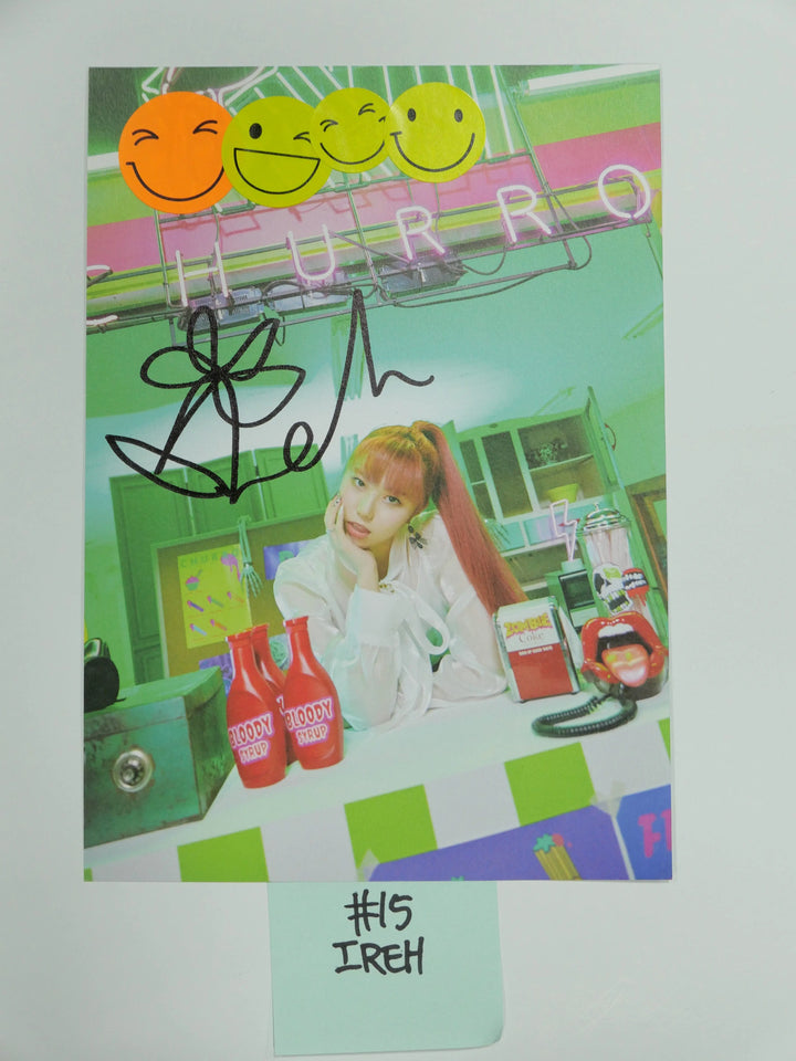 Purple Kiss 'HIDE & SEEK', 'INTO VIOLET' - A Cut Page From Fansign Event Albums - HALLYUSUPERSTORE