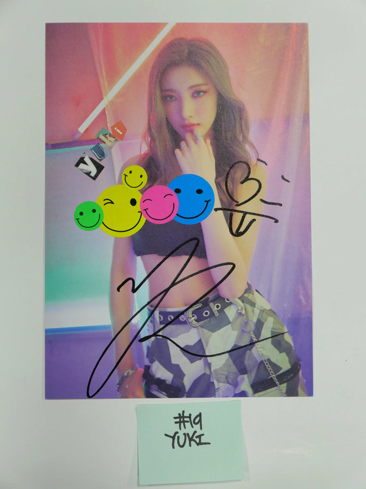 Purple Kiss 'HIDE & SEEK', 'INTO VIOLET' - A Cut Page From Fansign Event Albums - HALLYUSUPERSTORE