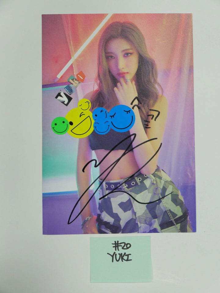 Purple Kiss 'HIDE & SEEK', 'INTO VIOLET' - A Cut Page From Fansign Event Albums - HALLYUSUPERSTORE