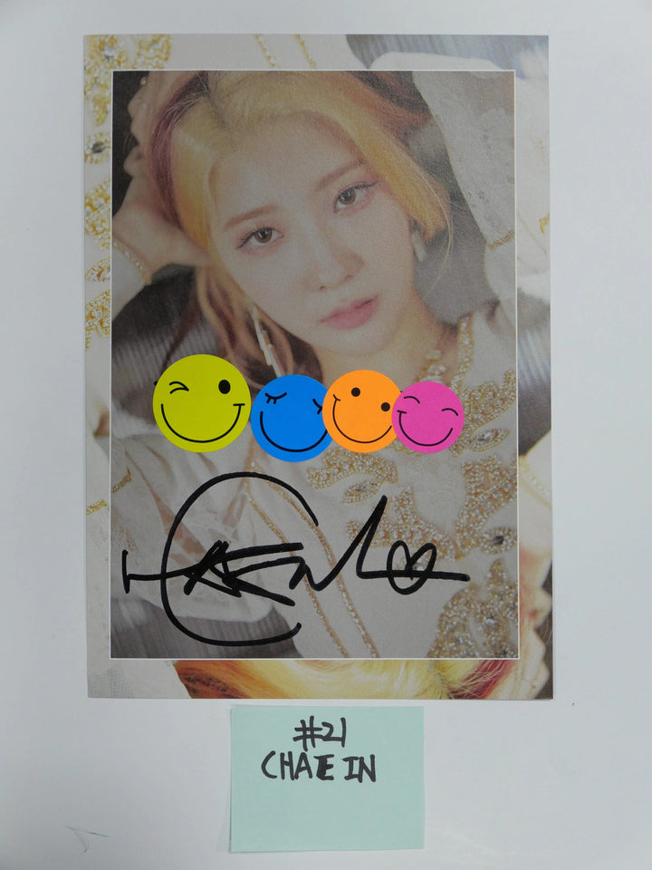Purple Kiss 'HIDE & SEEK', 'INTO VIOLET' - A Cut Page From Fansign Event Albums - HALLYUSUPERSTORE