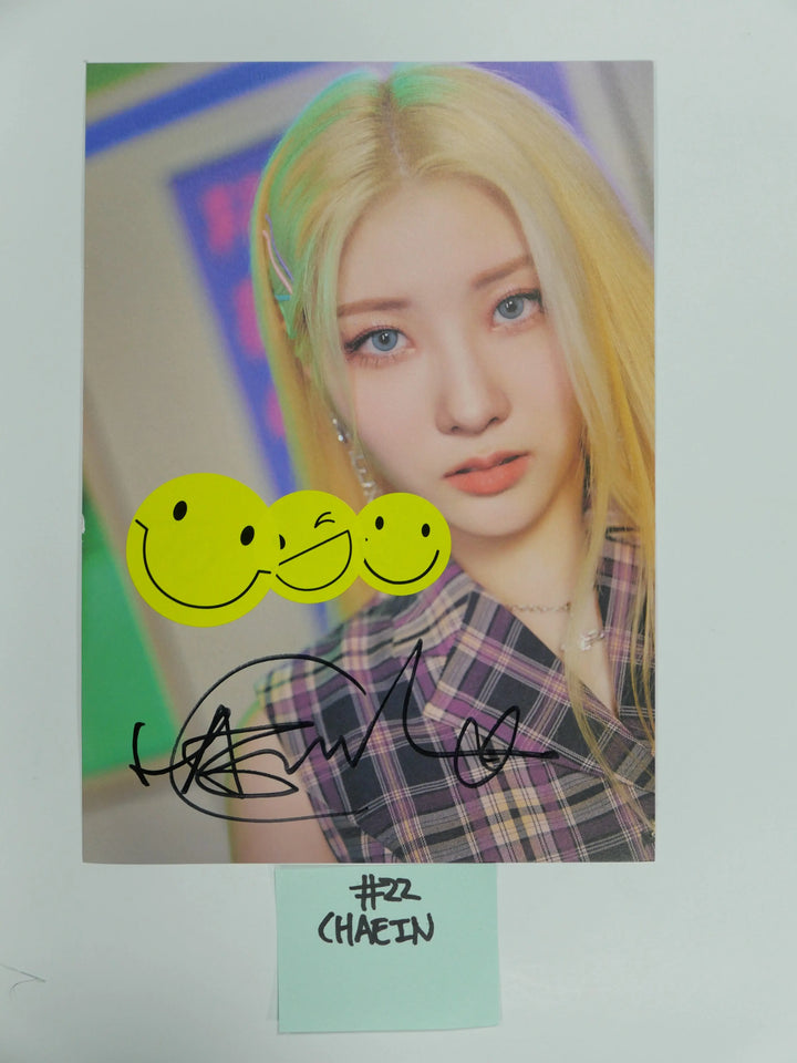 Purple Kiss 'HIDE & SEEK', 'INTO VIOLET' - A Cut Page From Fansign Event Albums - HALLYUSUPERSTORE