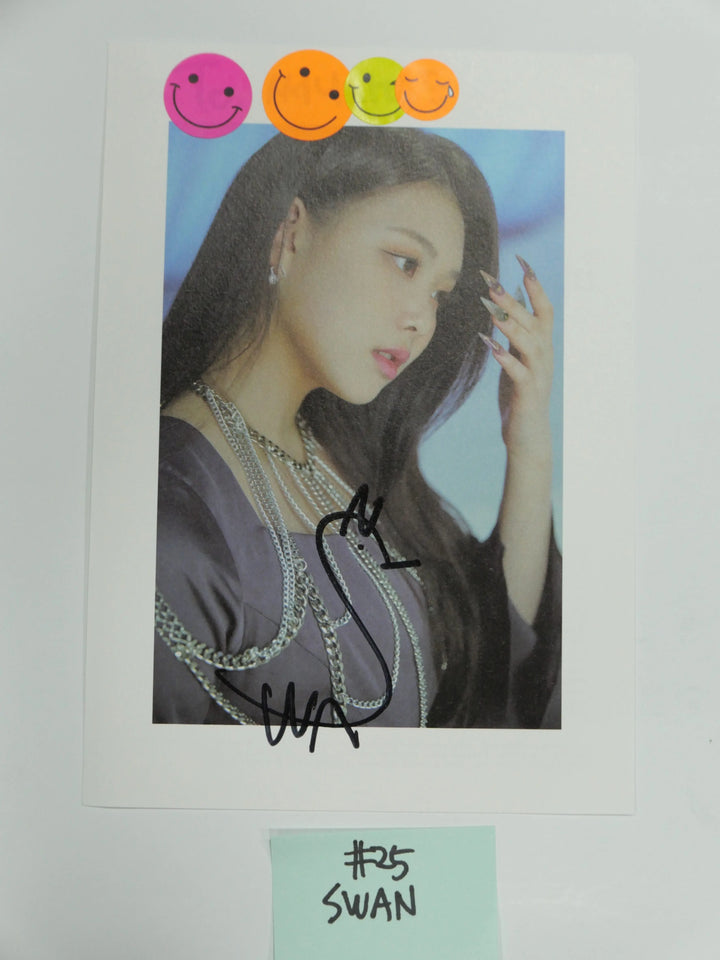 Purple Kiss 'HIDE & SEEK', 'INTO VIOLET' - A Cut Page From Fansign Event Albums - HALLYUSUPERSTORE