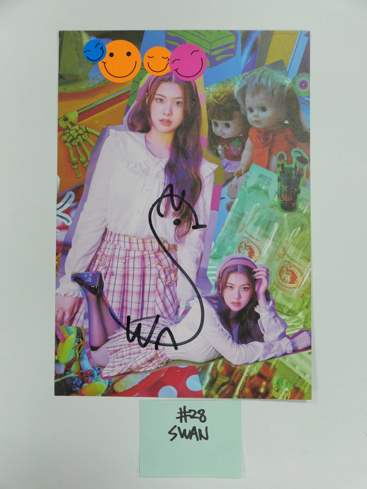Purple Kiss 'HIDE & SEEK', 'INTO VIOLET' - A Cut Page From Fansign Event Albums - HALLYUSUPERSTORE