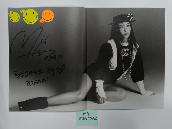 StayC 'STEREOTYPE' , Brave Girls'We Ride' - A Cut Page From Fansign Event Albums - HALLYUSUPERSTORE