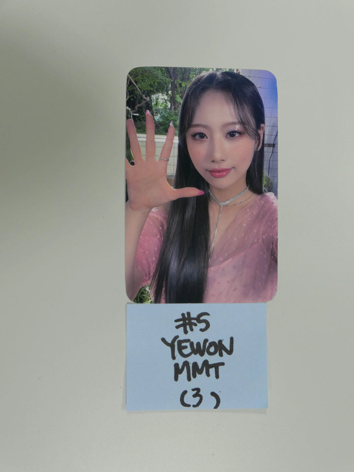 HOT ISSUE 1st Single Album 'ICONS' - MMT (Round 2), DMC Fansign Event Photocard - HALLYUSUPERSTORE