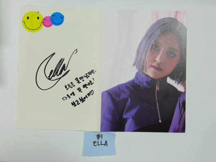 Pixy 'Temptation' - A Cut Page From Fansign Event Albums - HALLYUSUPERSTORE